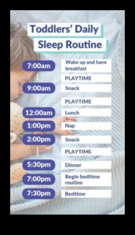 رحيق وقت القيلولة: صياغة روتين النوم المثالي للطفل