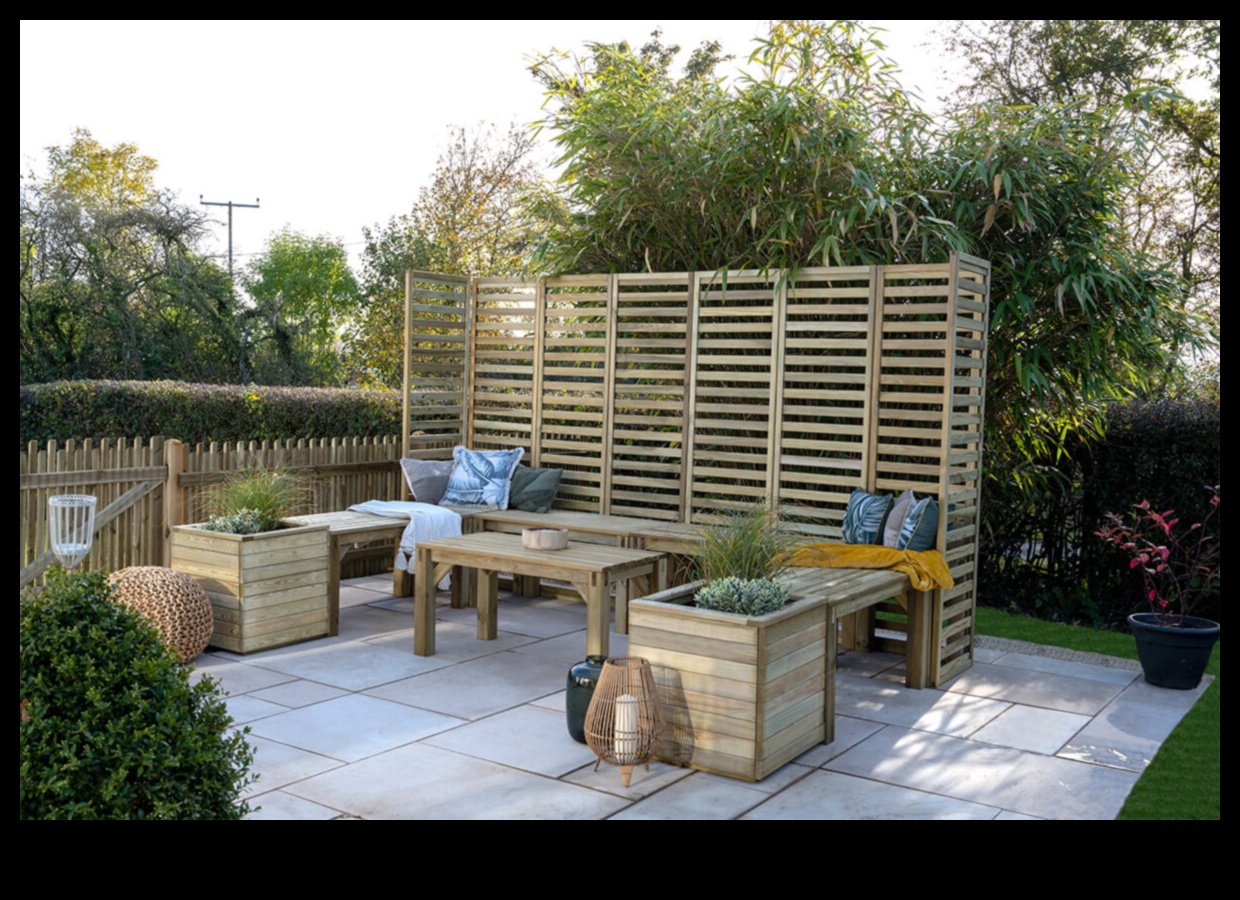 الصفاء المنحوت: إبداعات DIY لملاذ حديقة هادئ