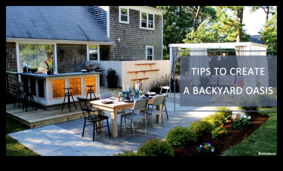 واحة خارجية: قم بتحويل مساحتك باستخدام فن الحديقة