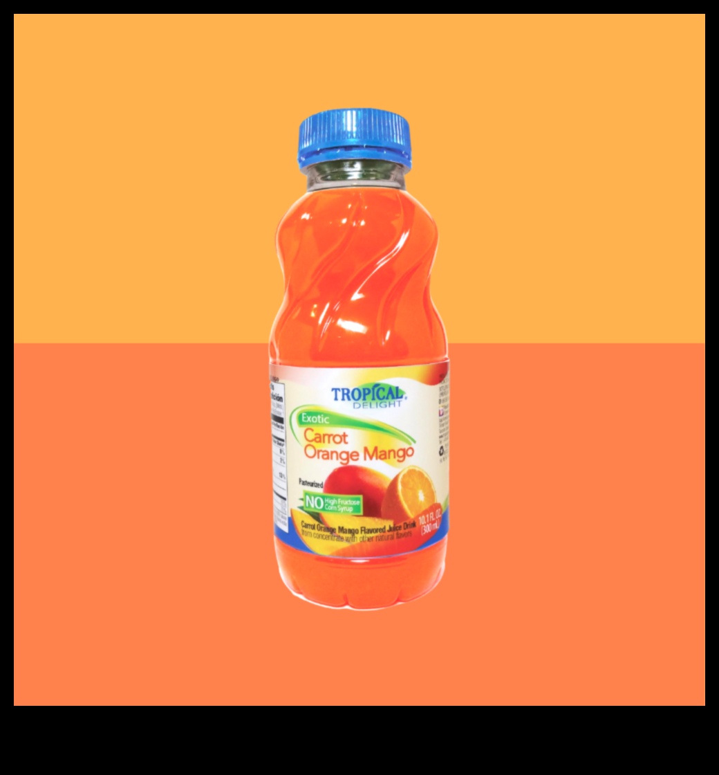 الوئام الاستوائي: استكشاف النوتات المبهجة لضخ الجزر والبرتقال