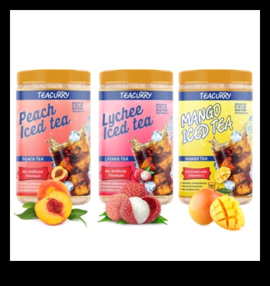 تناغم الشاي المثلج المنكه: استكشاف النوتات المبهجة للنقيع المبرد