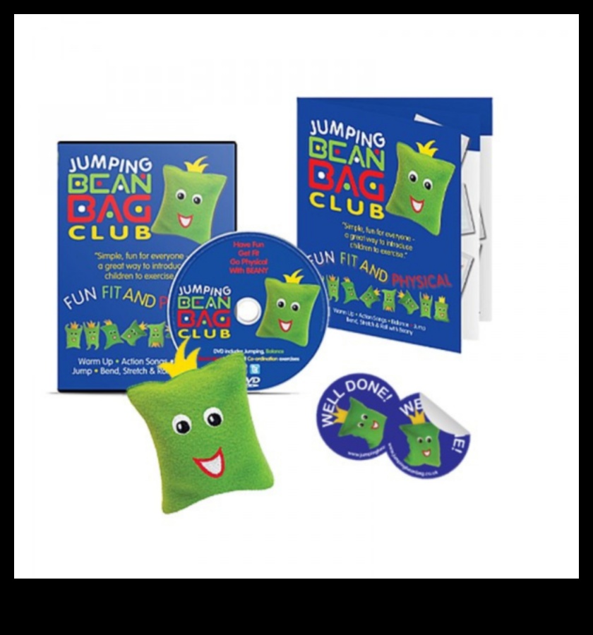 قفز الفاصوليا: الدخول في اللياقة البدنية مع تمارين الأطفال