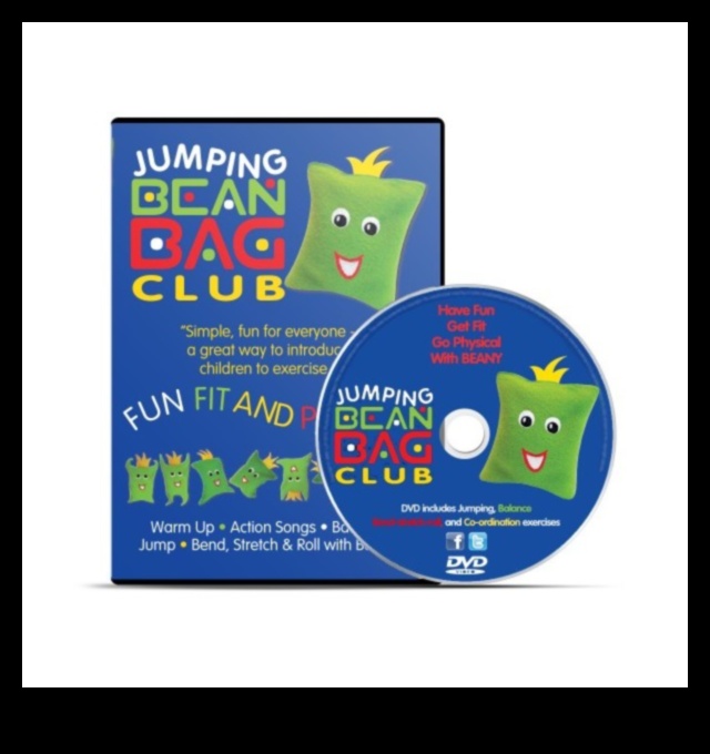 قفز الفاصوليا: الدخول في اللياقة البدنية مع تمارين الأطفال