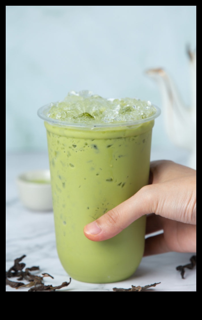 نعيم الصباح: تعزيز يومك مع رشفات الشاي الأخضر المثلج البارد