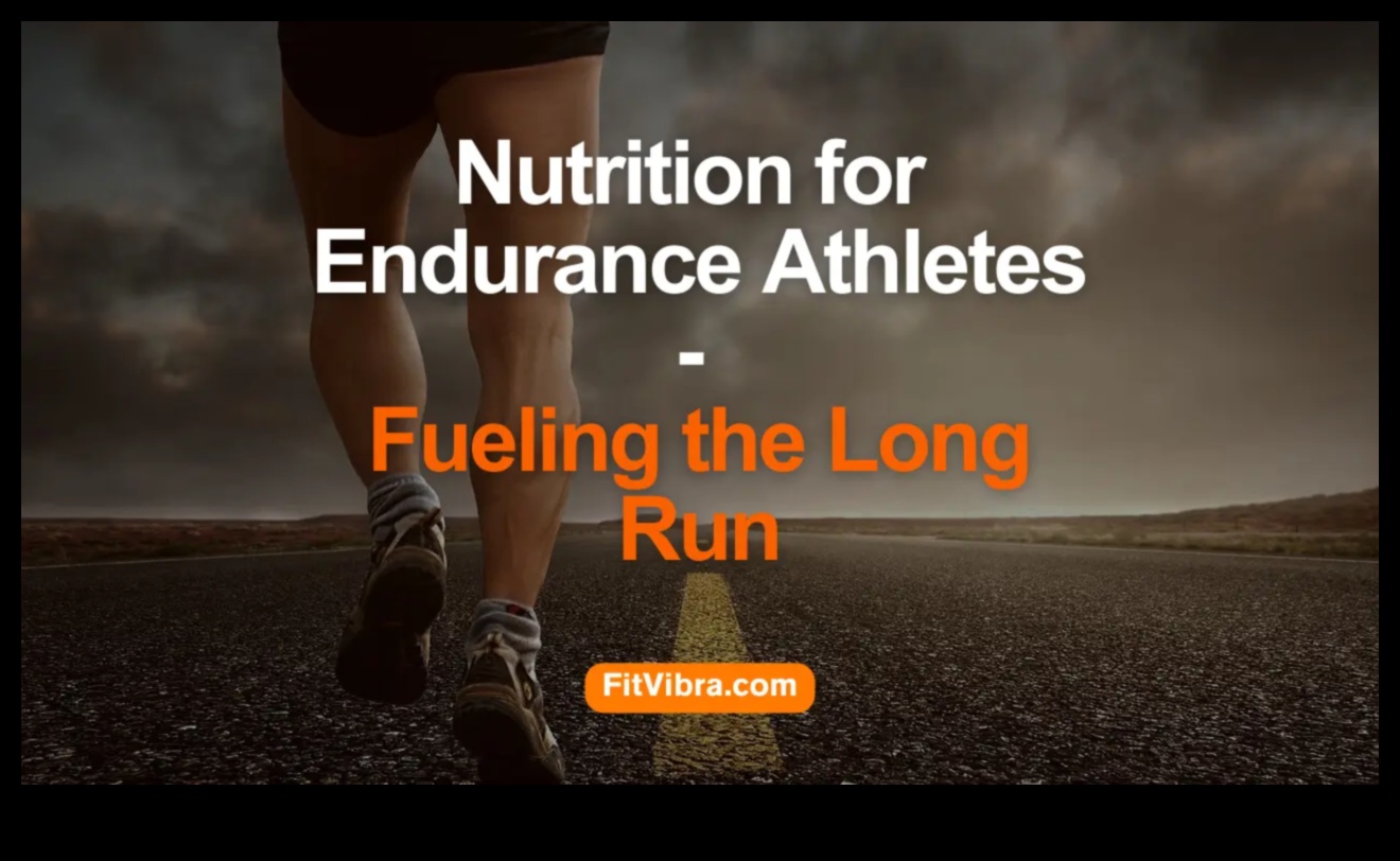 تأجيج خط النهاية: أسرار التحمل للتغذية الرياضية