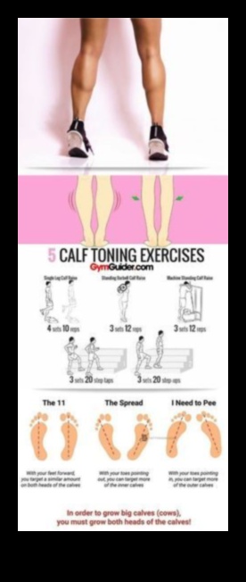 سجلات العجل: صياغة سيقان رشيقة مع تمارين استراتيجية